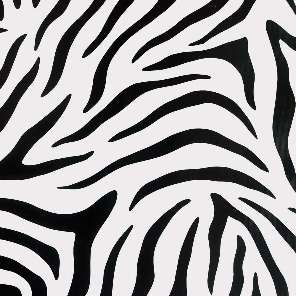 Animal Zebra Self Adhesive Wallpaper Home Decor Roll
