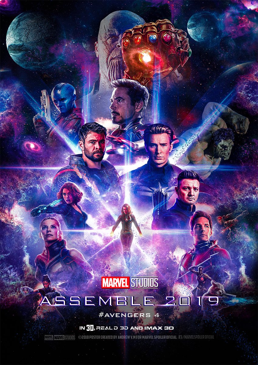 Avengers Endgame Poster Wallpaper Full Movie