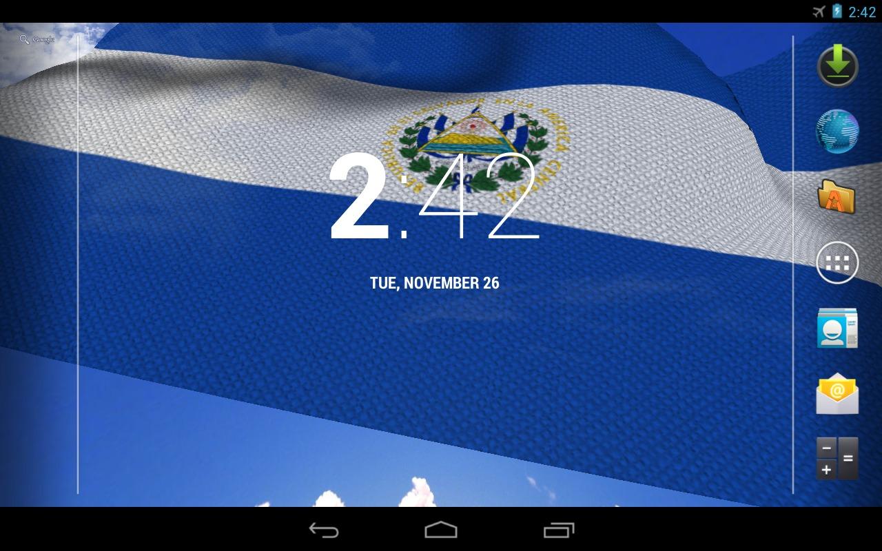 3d Bandera De El Salvador Aplicaciones Android En Google Play