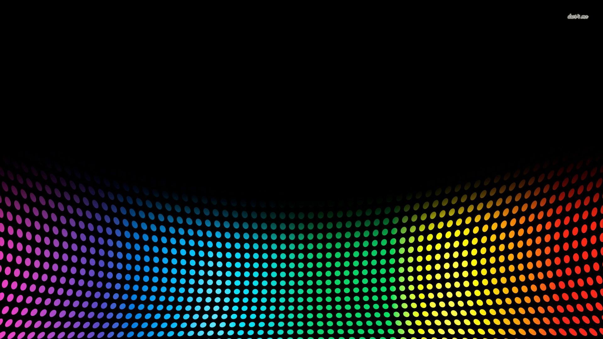 Hyperspin Wallpaper Rainbow Dots