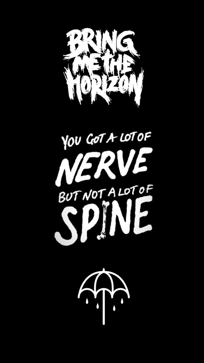 Bring Me The Horizon Logo Wallpaper iPhone