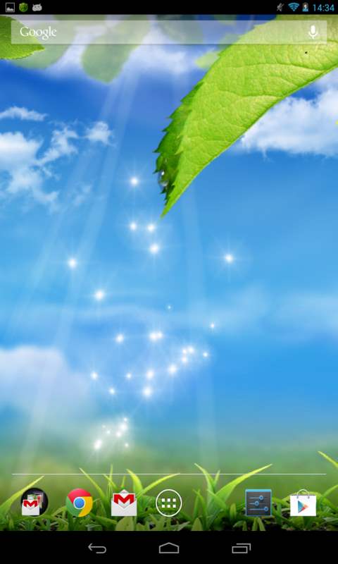Galaxy S4 Green Leaf Wallpaper For Your Android Phone