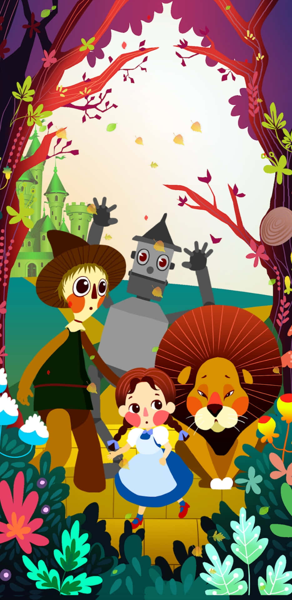 Wizard Of Oz Background Wallpaper