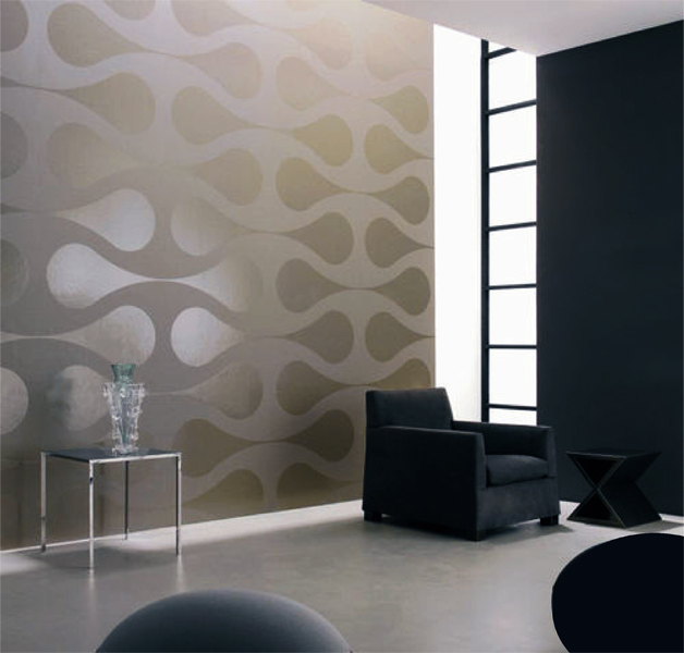  geometric shapes clean look modern designer pattern stencil for walls 628x600