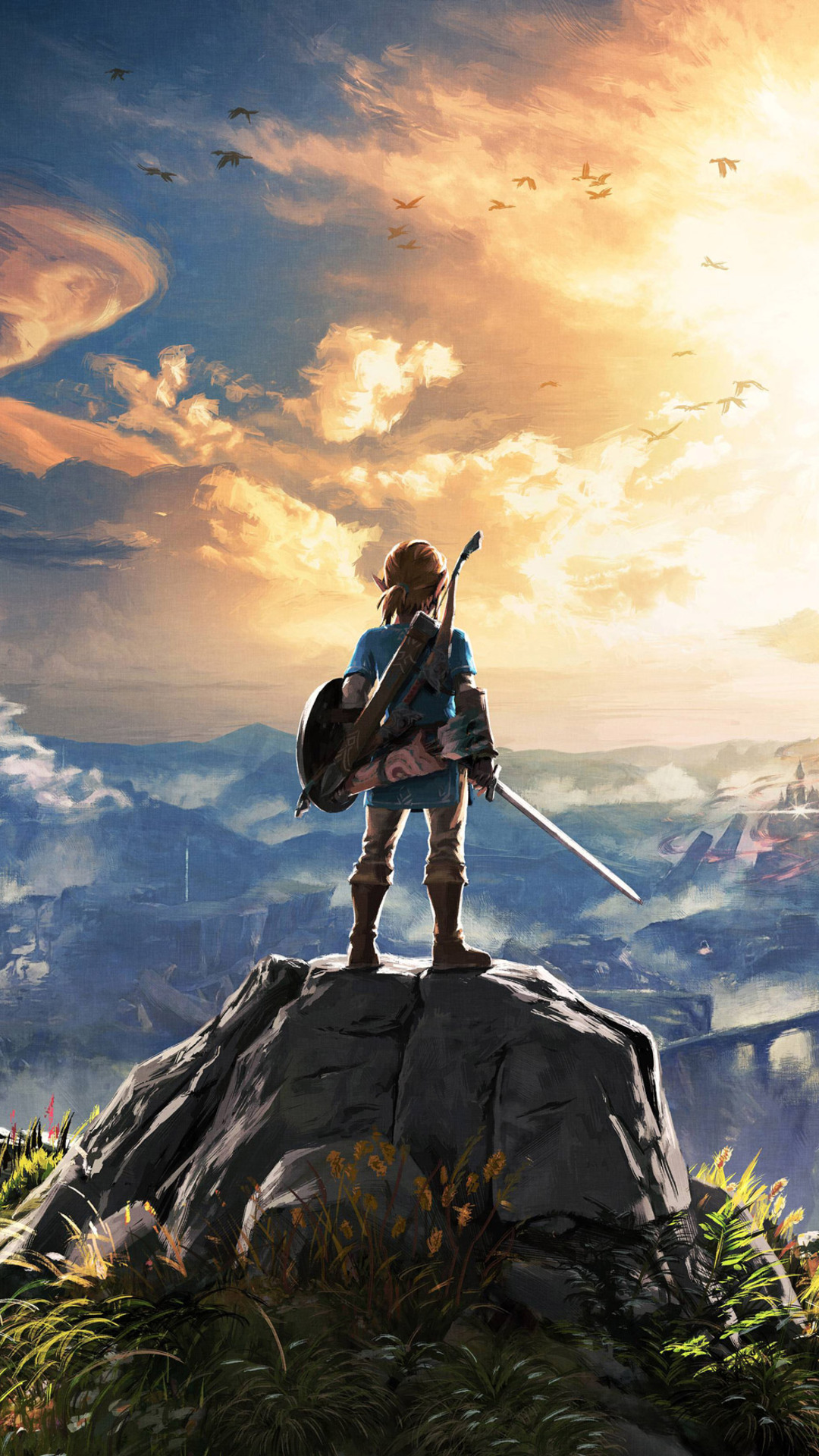 Legend Of Zelda Breath The Wild iPhone Wallpaper