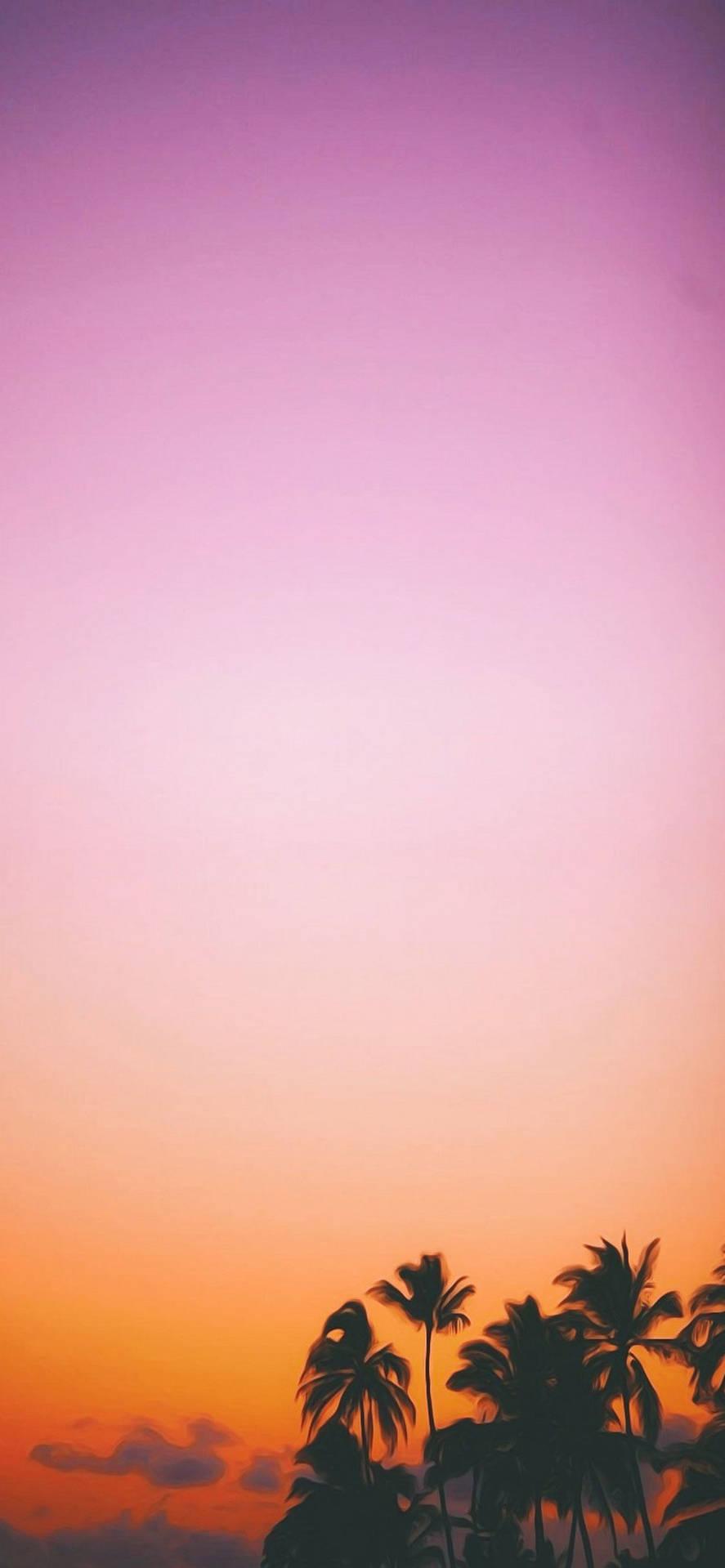 Download Beautiful Sunset Paradise Home Screen Wallpaper