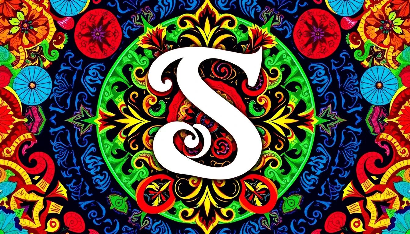 S Letter Wallpaper