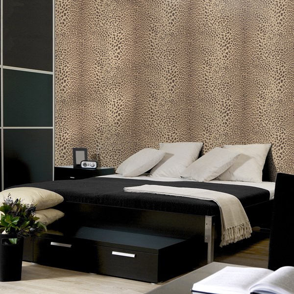 Leopard Beige Wallpaper By Graham And Brown