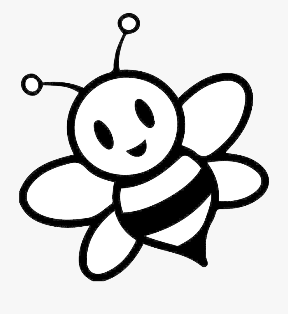 Bee Clipart Black And White Wallpaper HD Image Honey