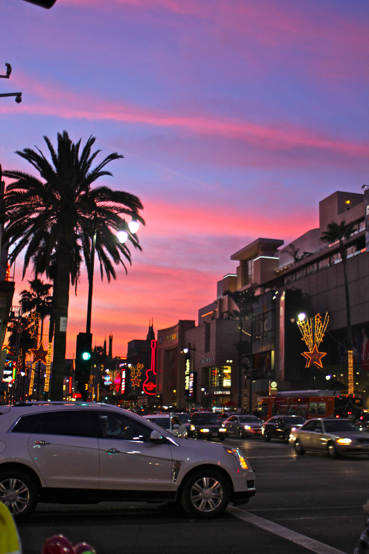 Hollywood Street Wallpaper