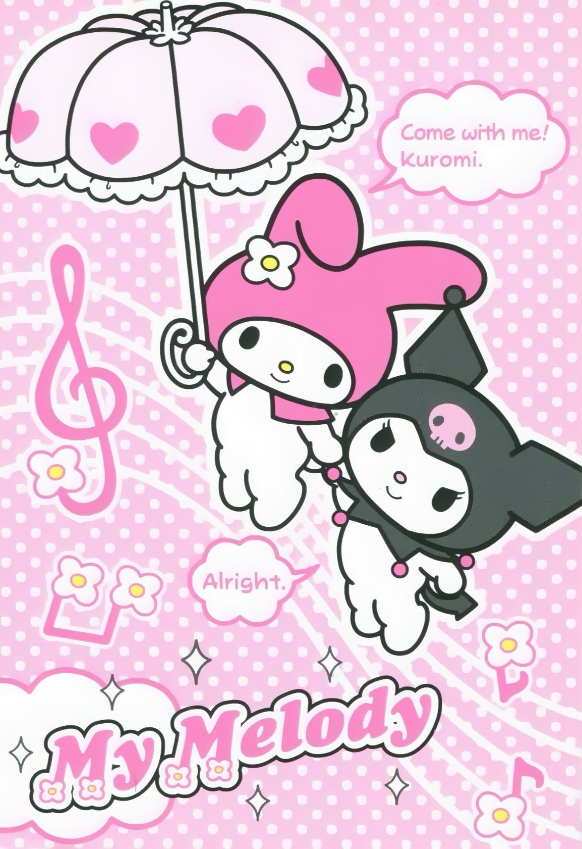 Sanrio My Melody And Kuromi   1154x1681   Download HD Wallpaper