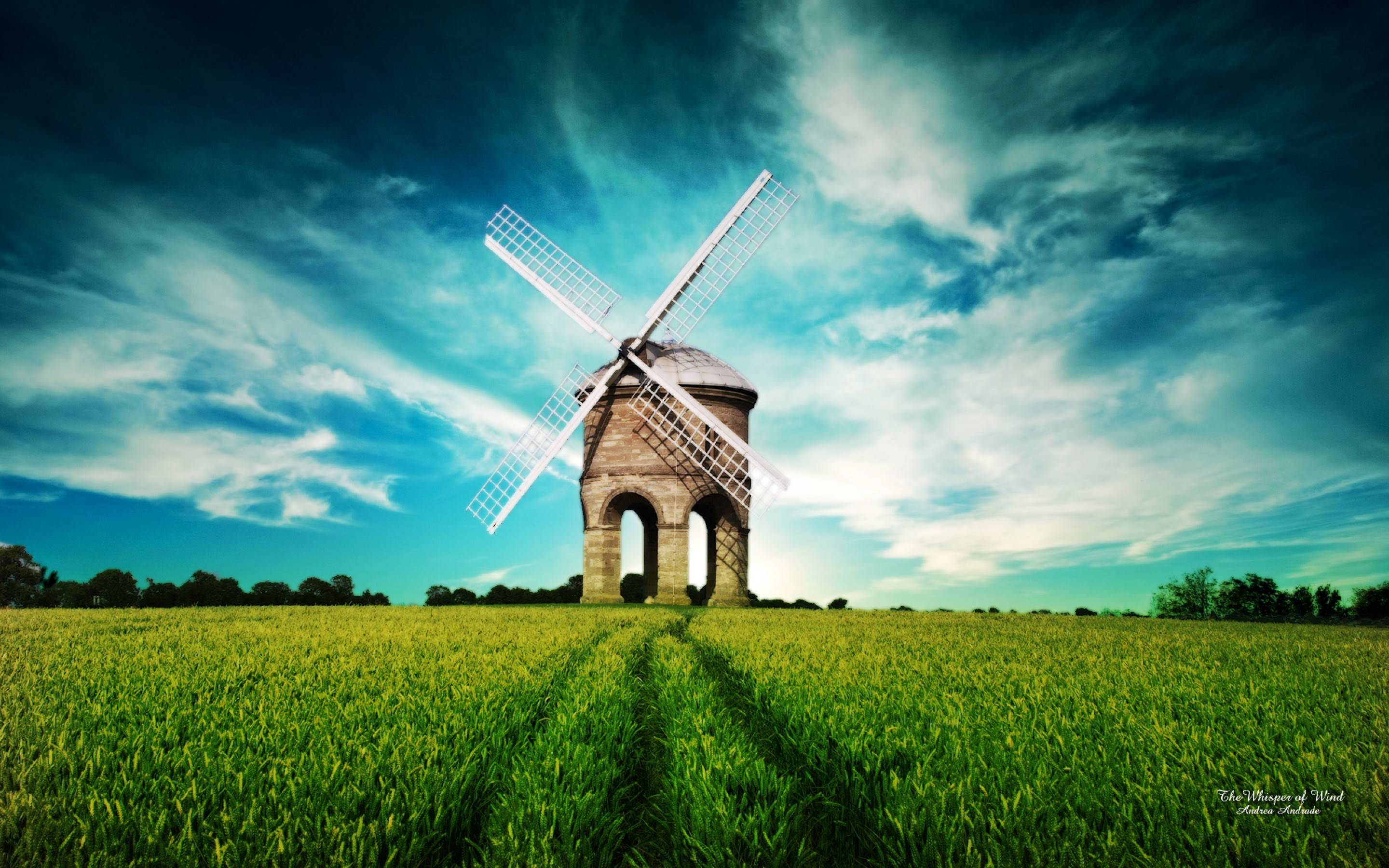 Windmill Wallpaper And Background Image