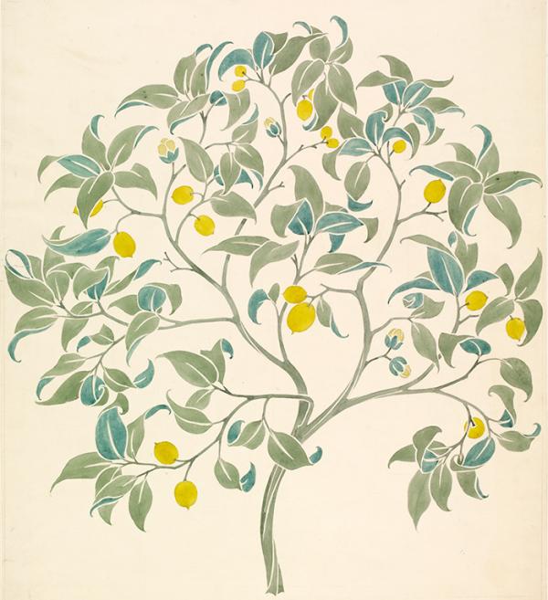 Late 19th Century Wallpaper Design By C F A Voysey