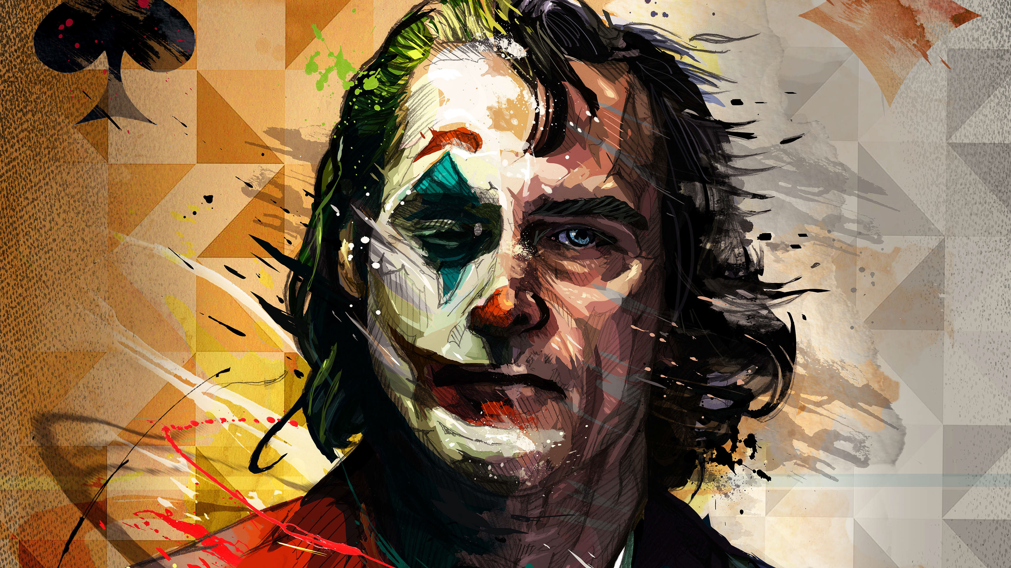 Joker Artwork Wallpaper HD Superheroes 4k