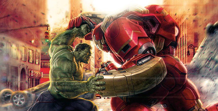 Vingadores A Era De Ultron Hulkbuster Contra Hulk Gnomo S Ries