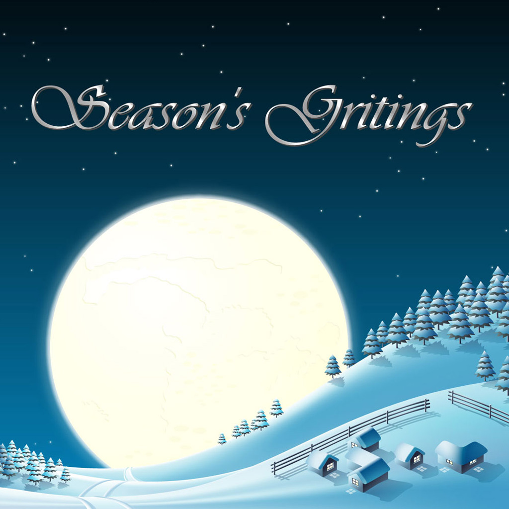 Holiday Cartoons iPad Background Best Wallpaper