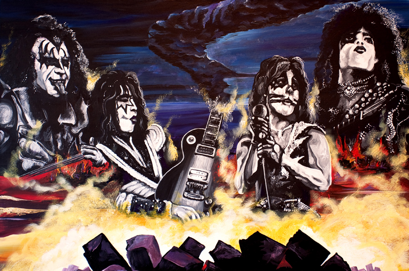 Kiss Destroyer Wallpaper Concept By