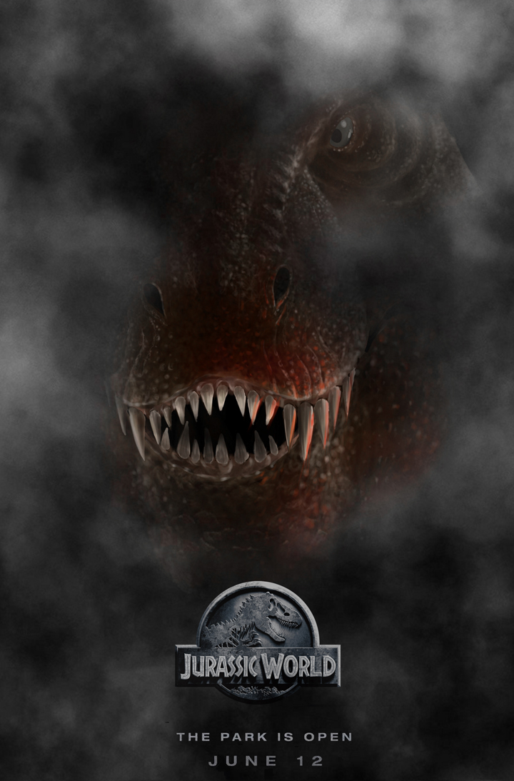 Jurassic World T Rex Poster By Sentinelprime99