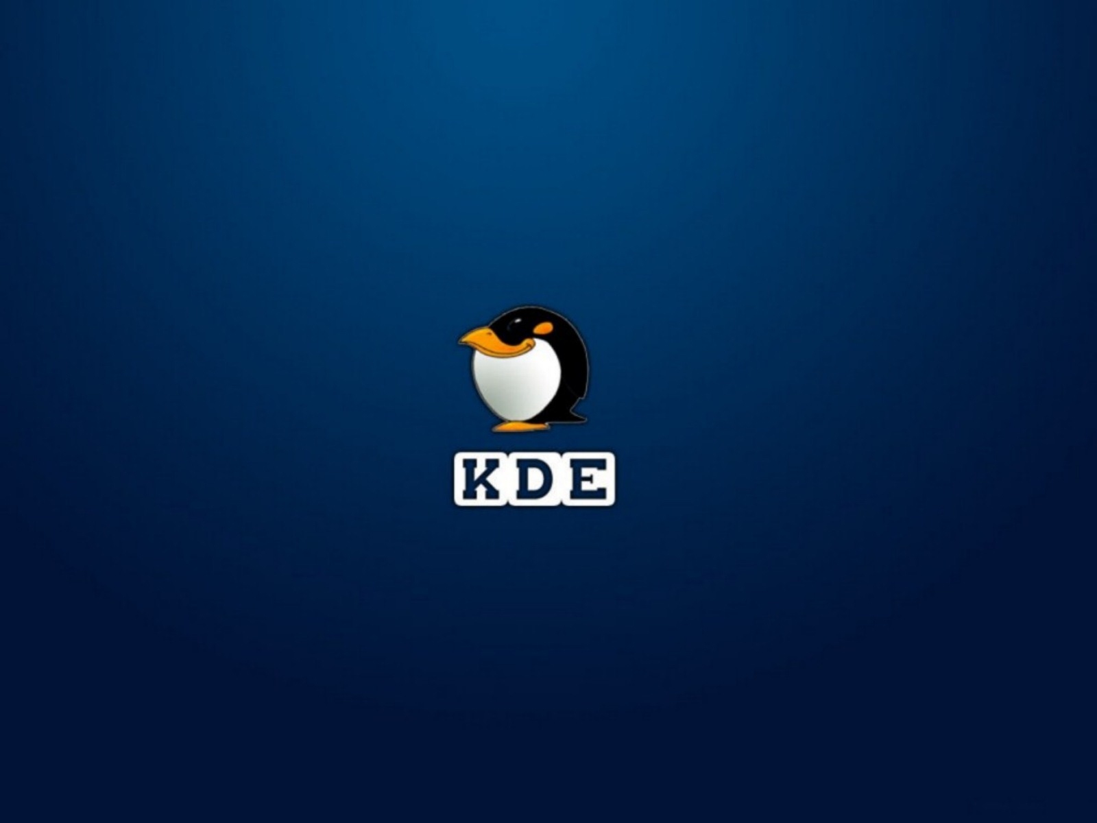 Tux The Pinguin And K Desktop Environment Wallpaper Kde Background