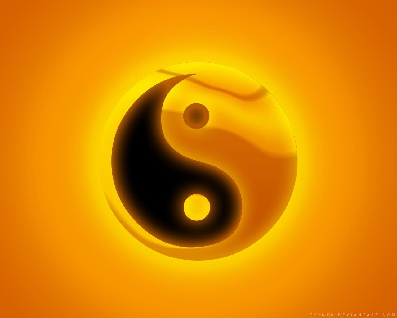 Ying Yang Wallpaper