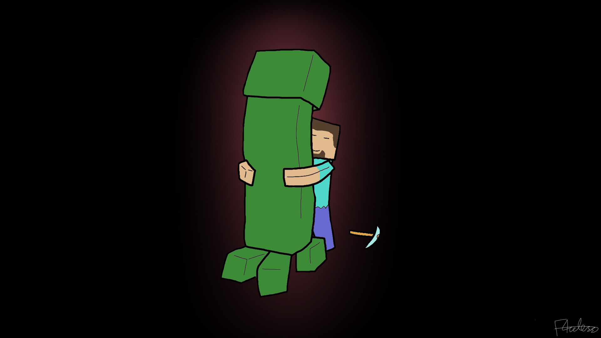 Featured image of post Cute Minecraft Wallpaper Creeper Minecraft creeper and portal wallpaper stone gateway with edited minecraft creeper on forest photo
