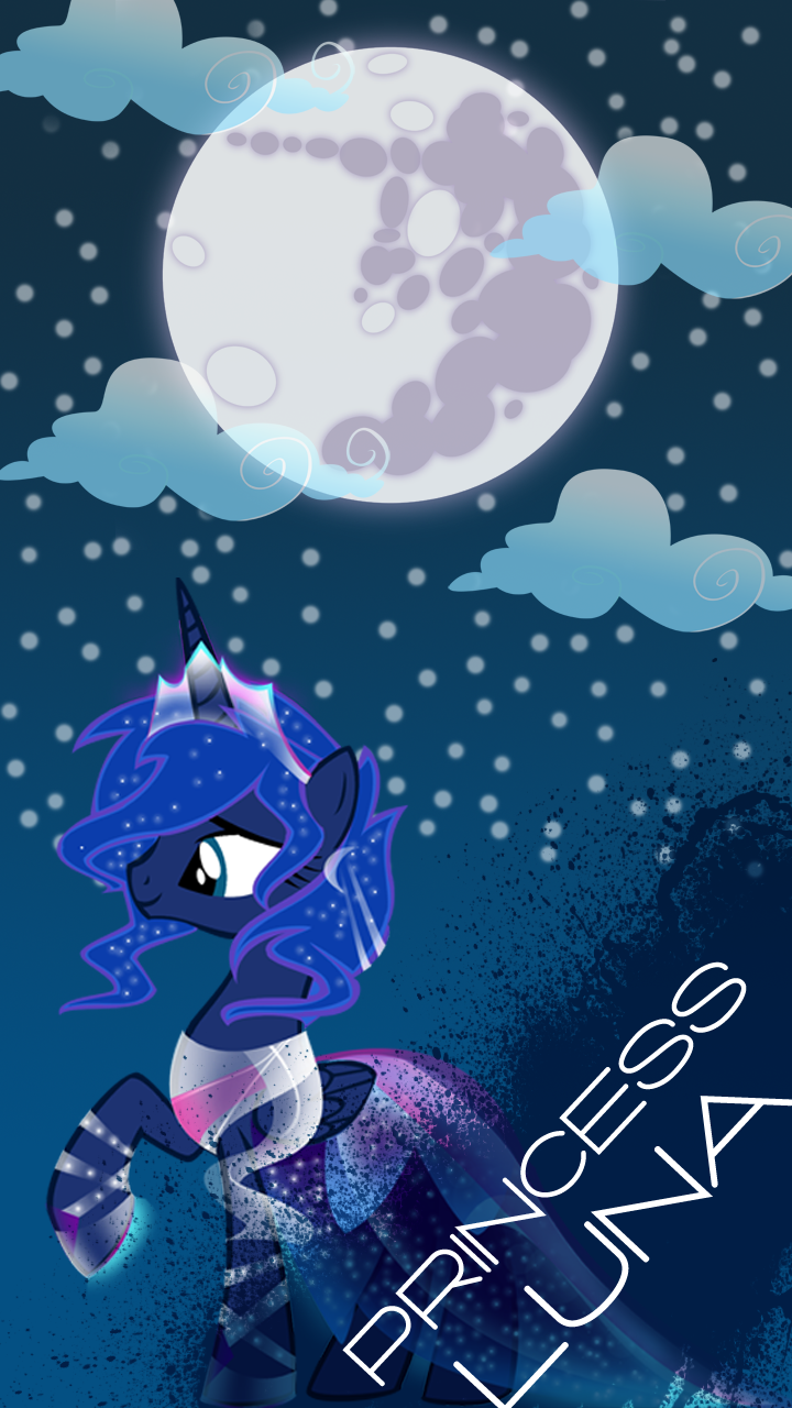 Princess Luna Phone Wallpaper by Starlight 26 720x1280