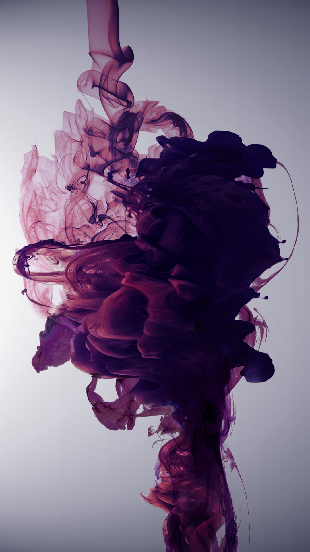 HD Purple Liquid Wallpaper For iPhone 3d
