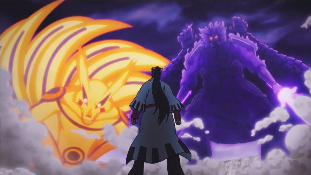 The Most Legendary Fight Naruto And Sasuke Vs Jigen