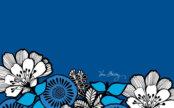 Vera Bradley Desktop Wallpaper Blue Bayou Spring