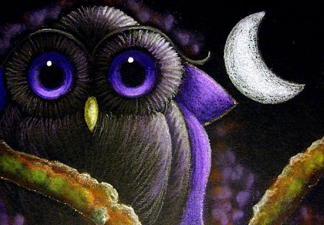 Wallpaper Halloween Owl