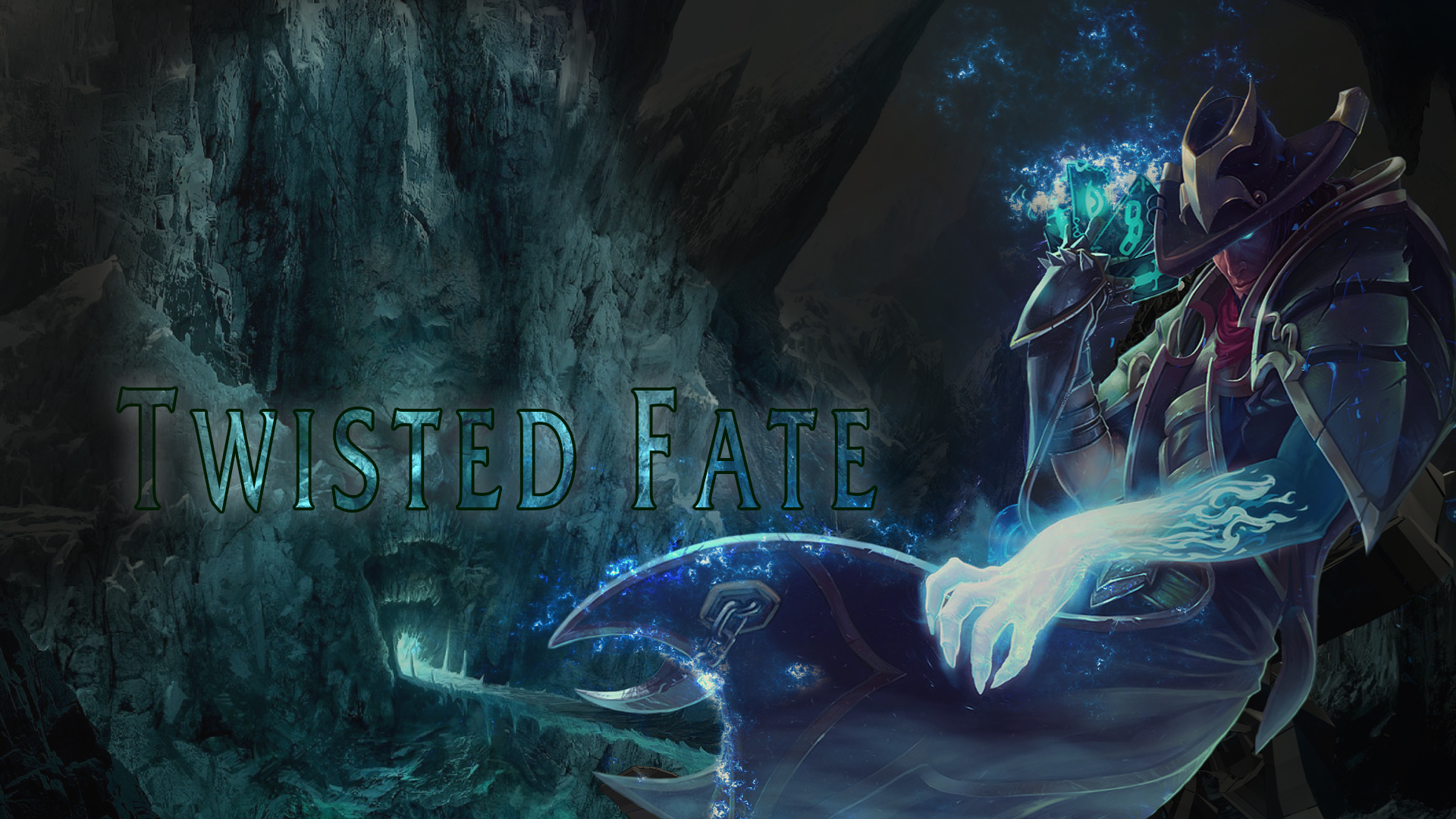 Twisted Fate Wallpaper by ganger design on