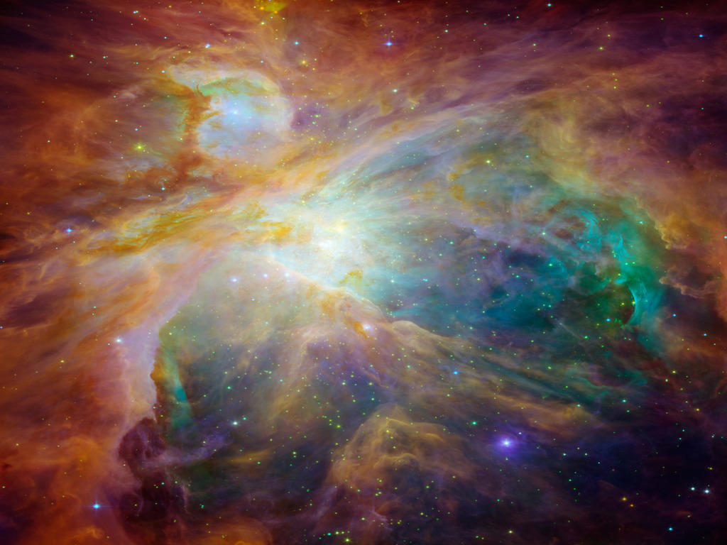 Abstract Hubble Telescope Wallpaper For