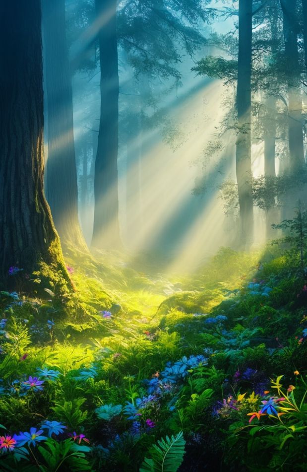 Foggy Forest Wallpaper