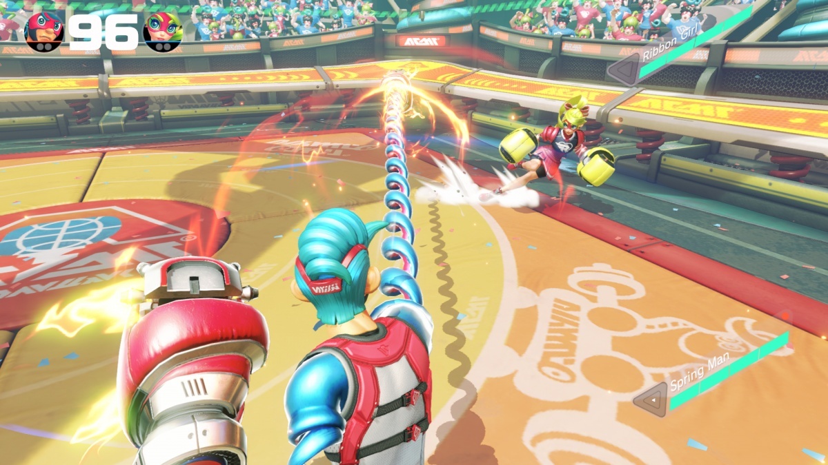 ARMS Nintendo Switch Screens and Art Gallery   Cubed3