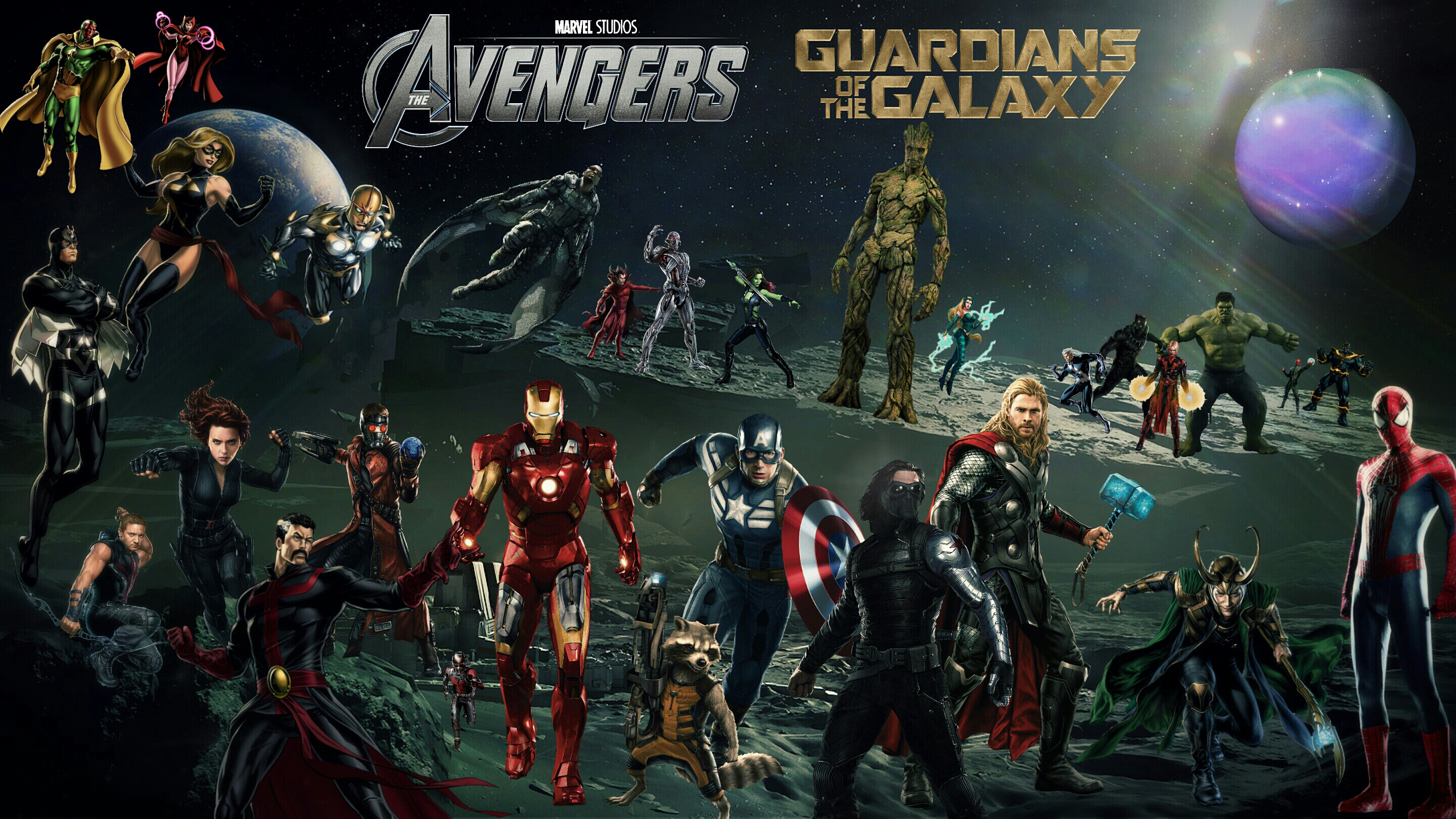 Marvel Cinematic Universe Wallpaper By Theincrediblejake