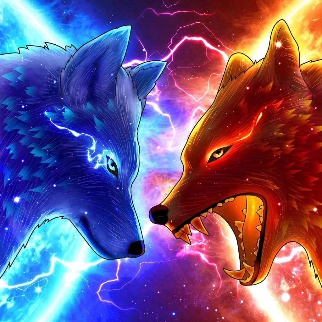 Ice Wolf Wallpaper