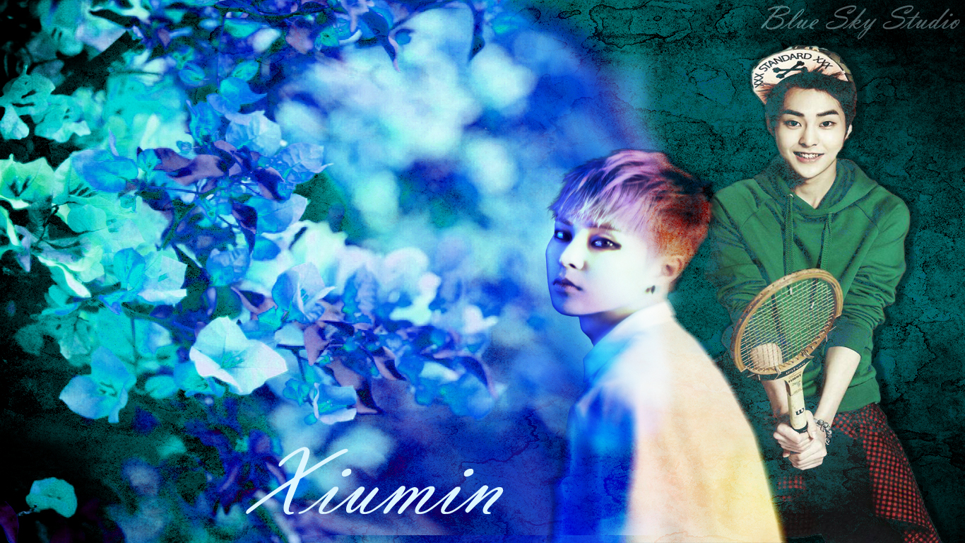 Xiumin Desktop Background By Parkyuri666