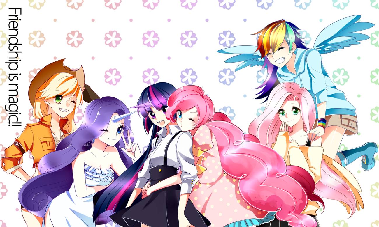 My Little Pony Anime Version Friendship Is Magic