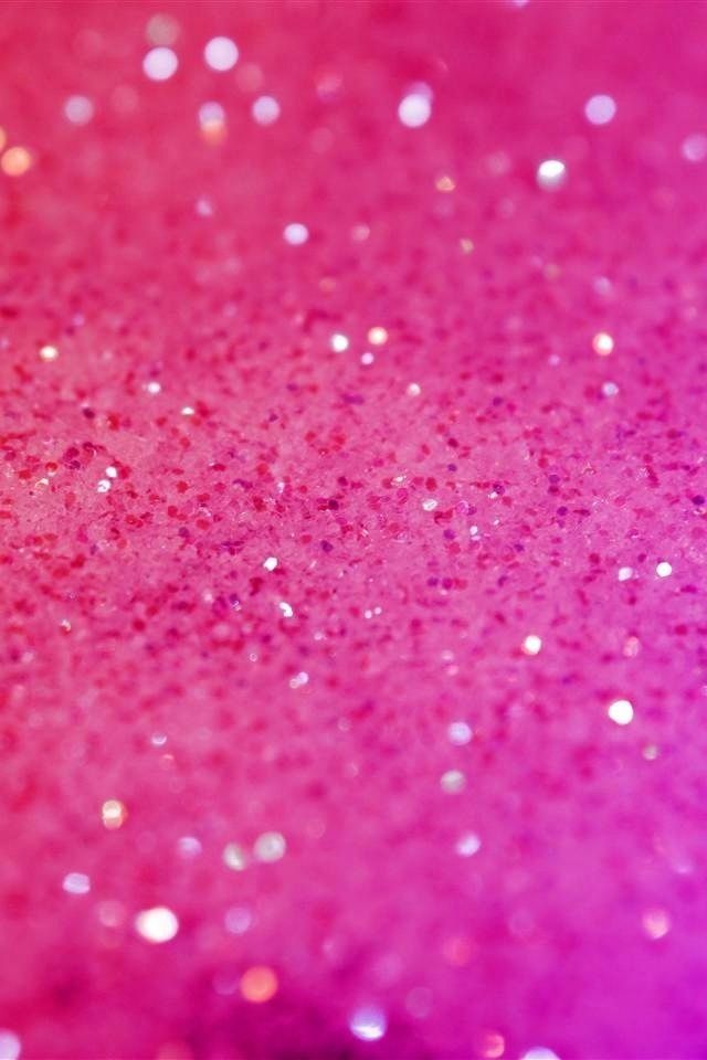 Pink Sugar Glitter iPhone Wallpaper