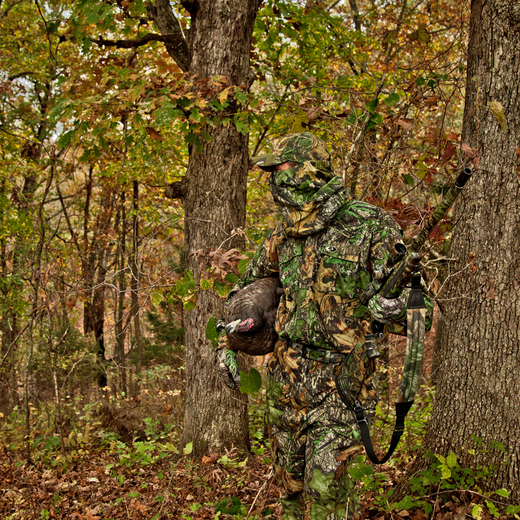 Camo Background Displaying Image For Hunting