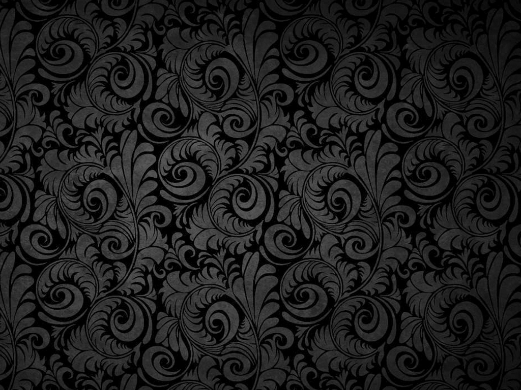 Black Flower Patterned Is A Wonderful Basic Background Design For Ppt