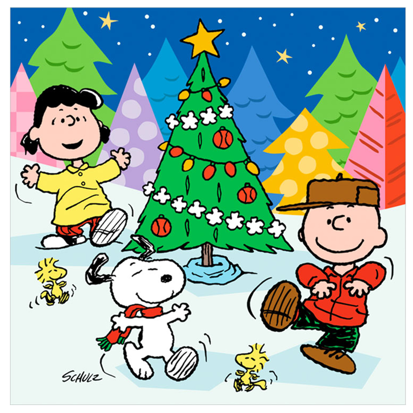 Charlie Brown Peanuts Ics Snoopy Christmas By