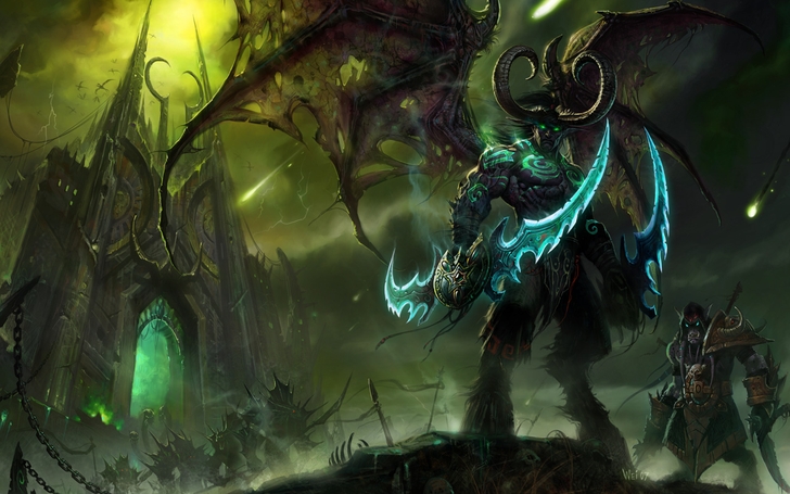 World Of Warcraft Black Temple Illidan Wallpaper Games