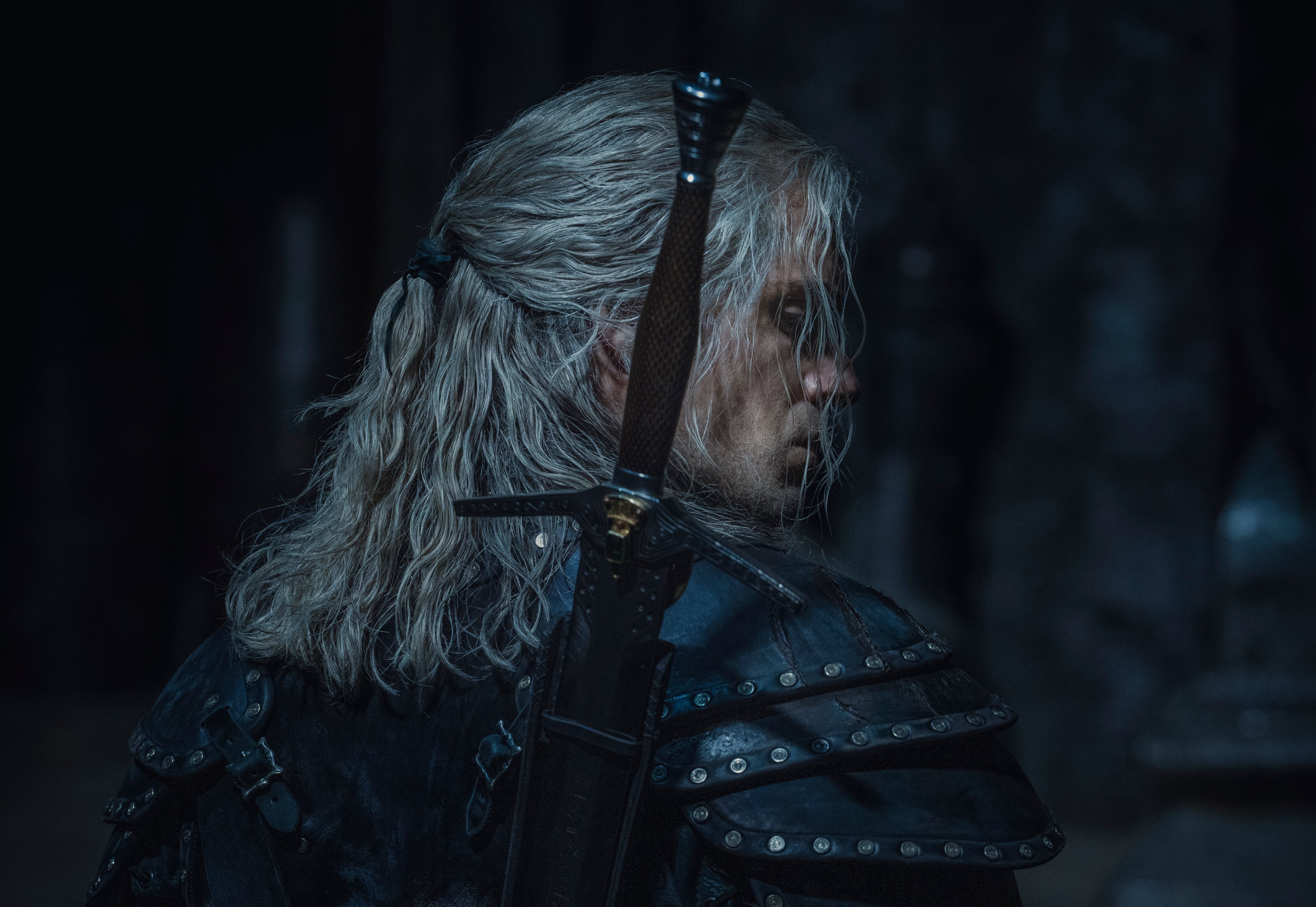 The Witcher First Look At Henry Cavill As Geralt Of Rivia In