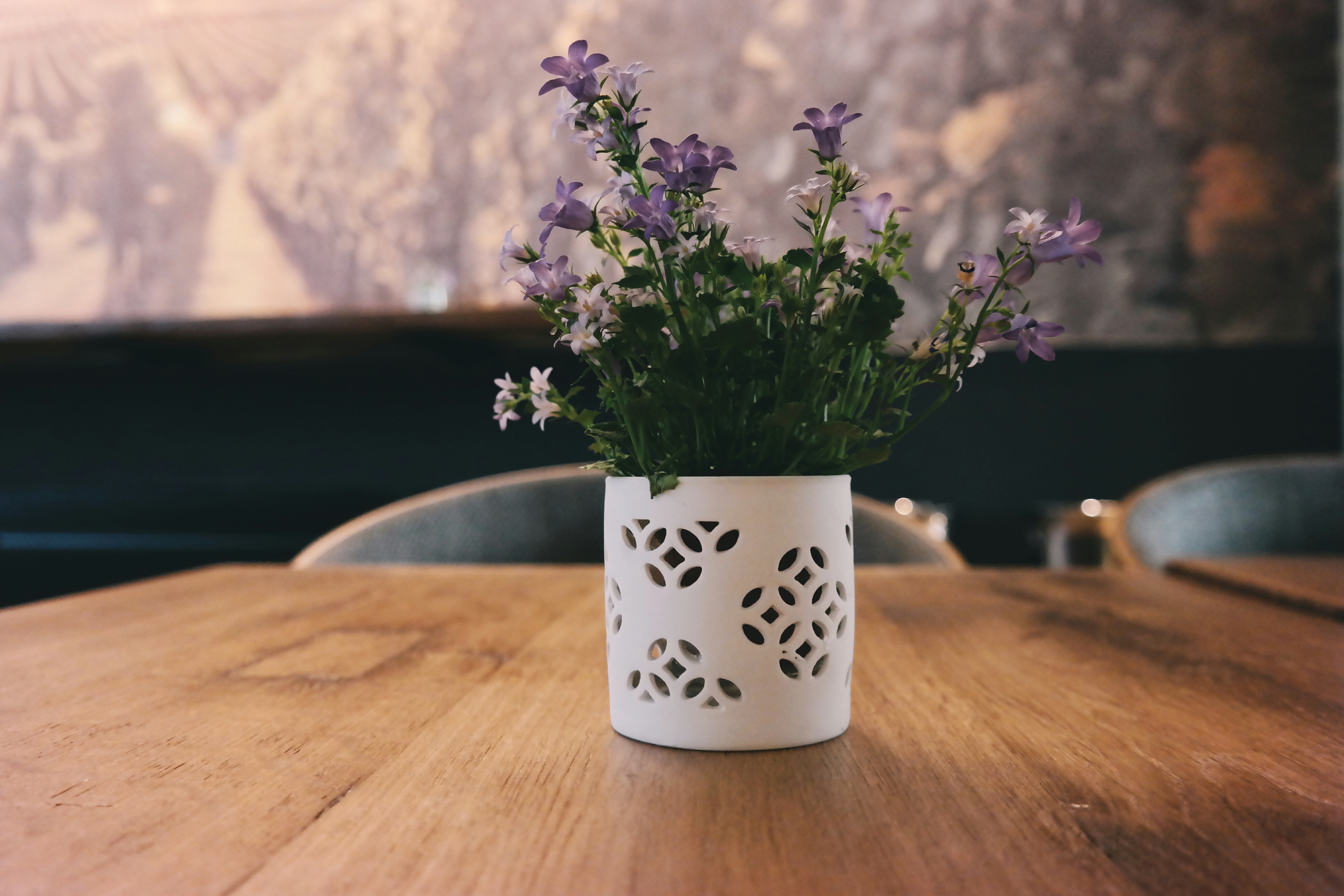 Flower Vase Wallpaper