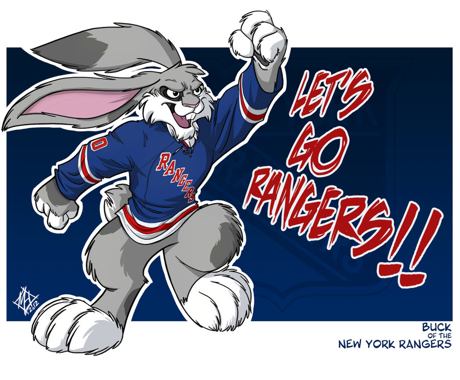 New York Rangers Buck by jmh3k on