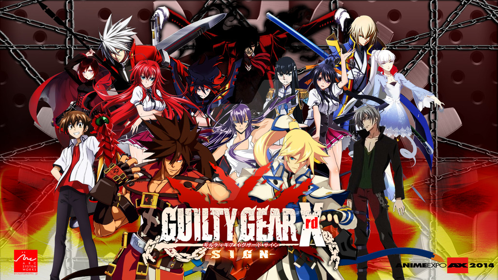 Anime Expo Guilty Gear Xrd Wallpaper By Ratedshadowharuhi