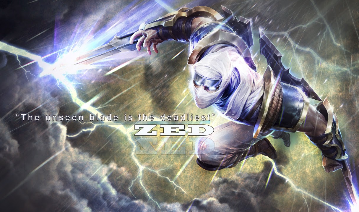 Zed League of Legends Wallpaper Zed Desktop Wallpaper