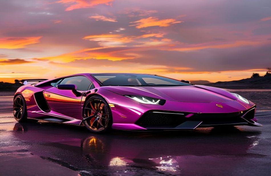 Pink Lamborghini Wallpaper