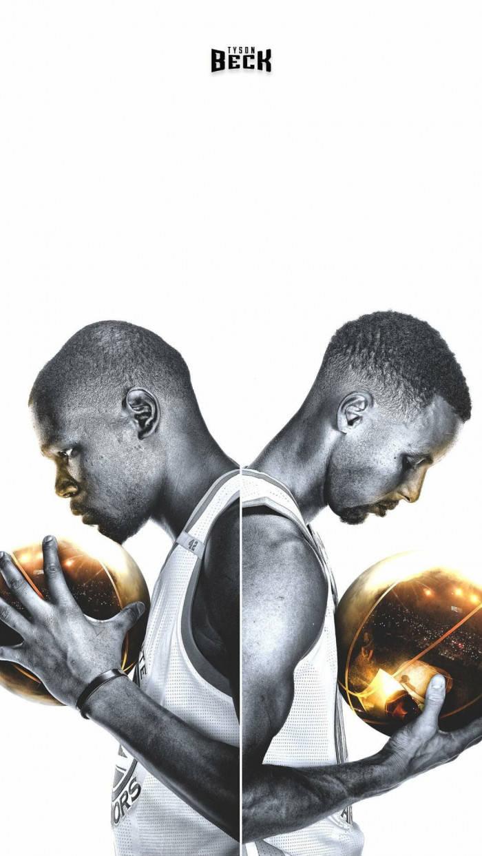 Steph Curry And Kevin Durant Cool Wallpaper